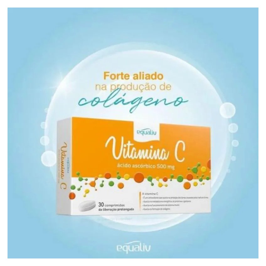 Equaliv Vitamina C 500mg X30 Cpr
