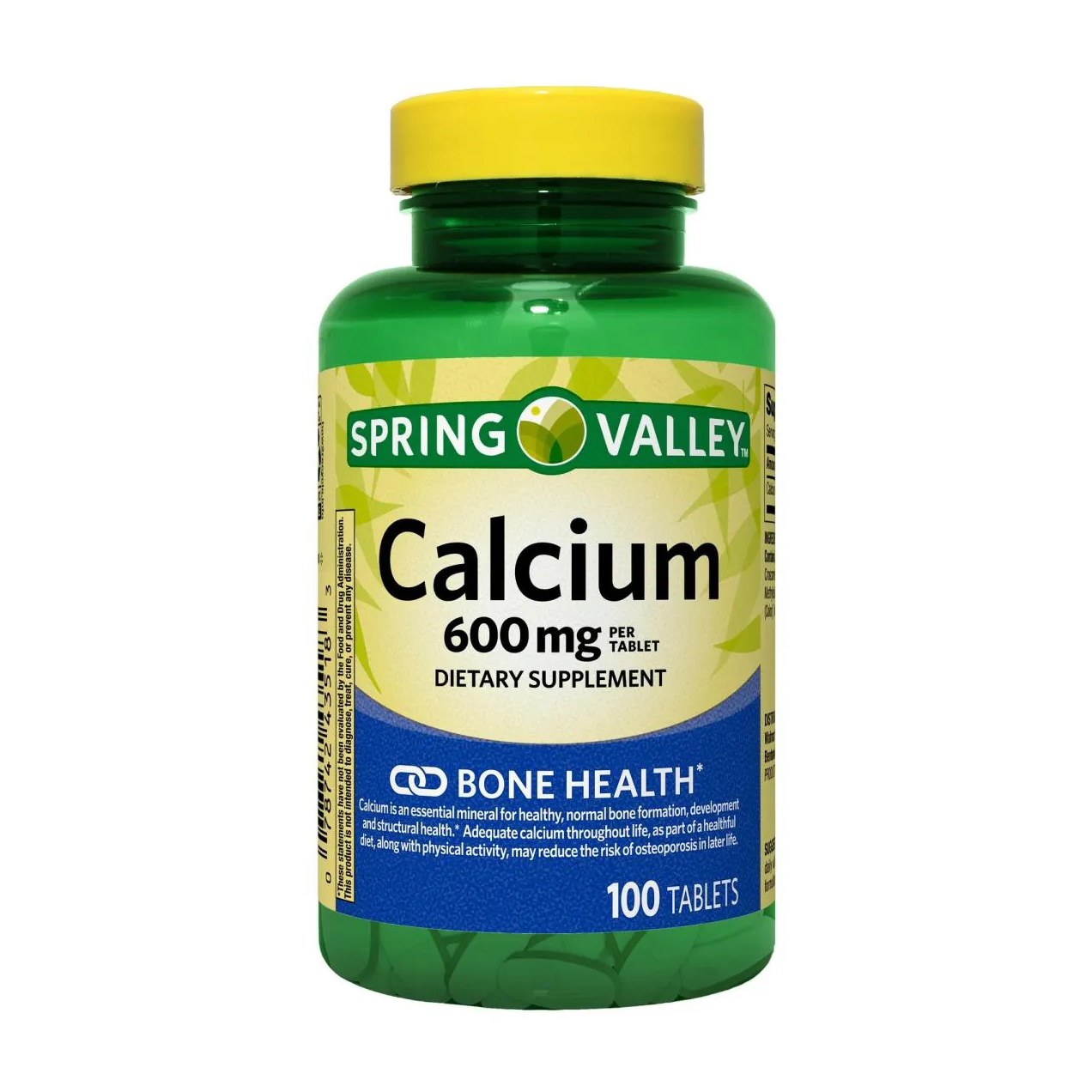 Cálcio 600mg + Vitamina D3 20mcg com 100 Tabletes