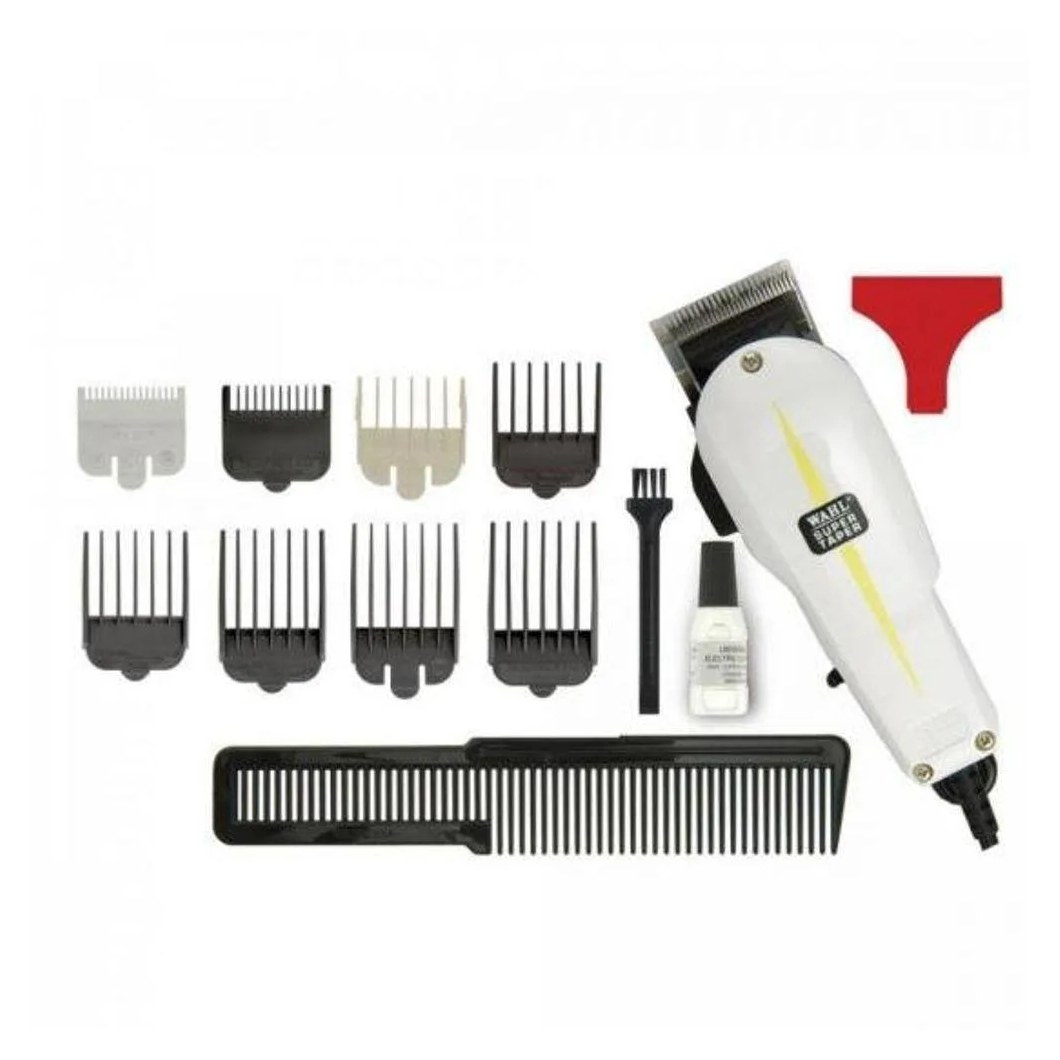 Maquina de Corte 127v Super Taper Branca Wahl