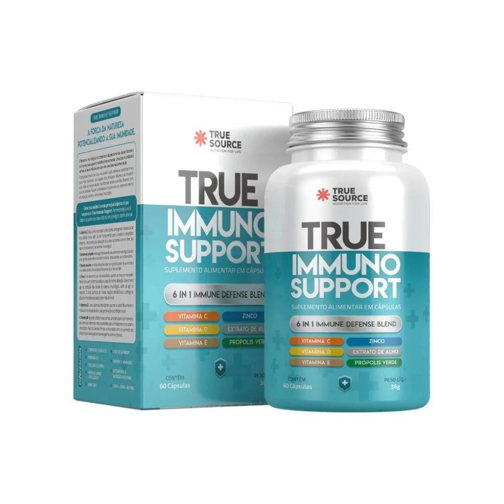 True Immuno Support (60 cápsulas) - True Source
