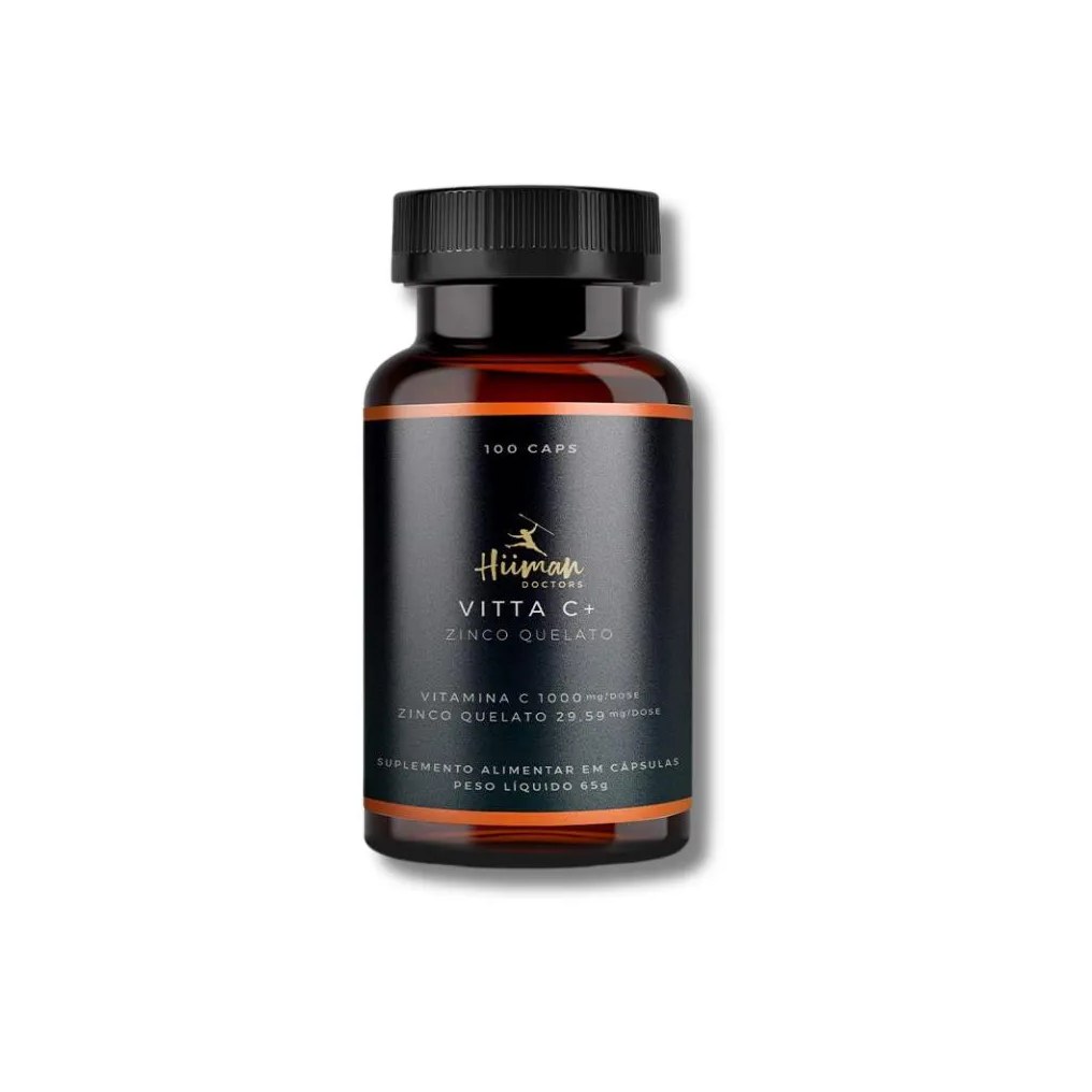 Vitta C - Vitamina C + Zinco Quelato 100 cápsulas