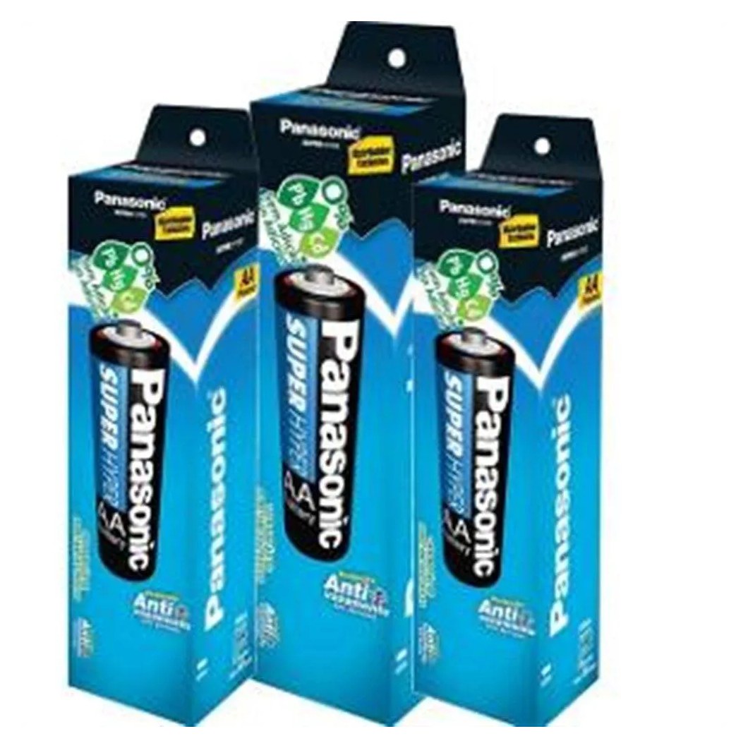 Pilha Panasonic Comum Tubo Pequena 3sh - Embalagem C/ 52 unidades