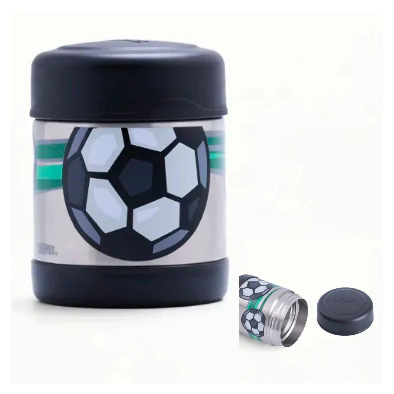 Pote Térmico Funtainer Futebol - 290 Ml - Thermos