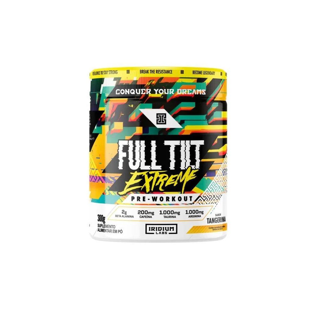 Full Tilt Extreme Pre-workout (300g) - Sabor: Tangerina