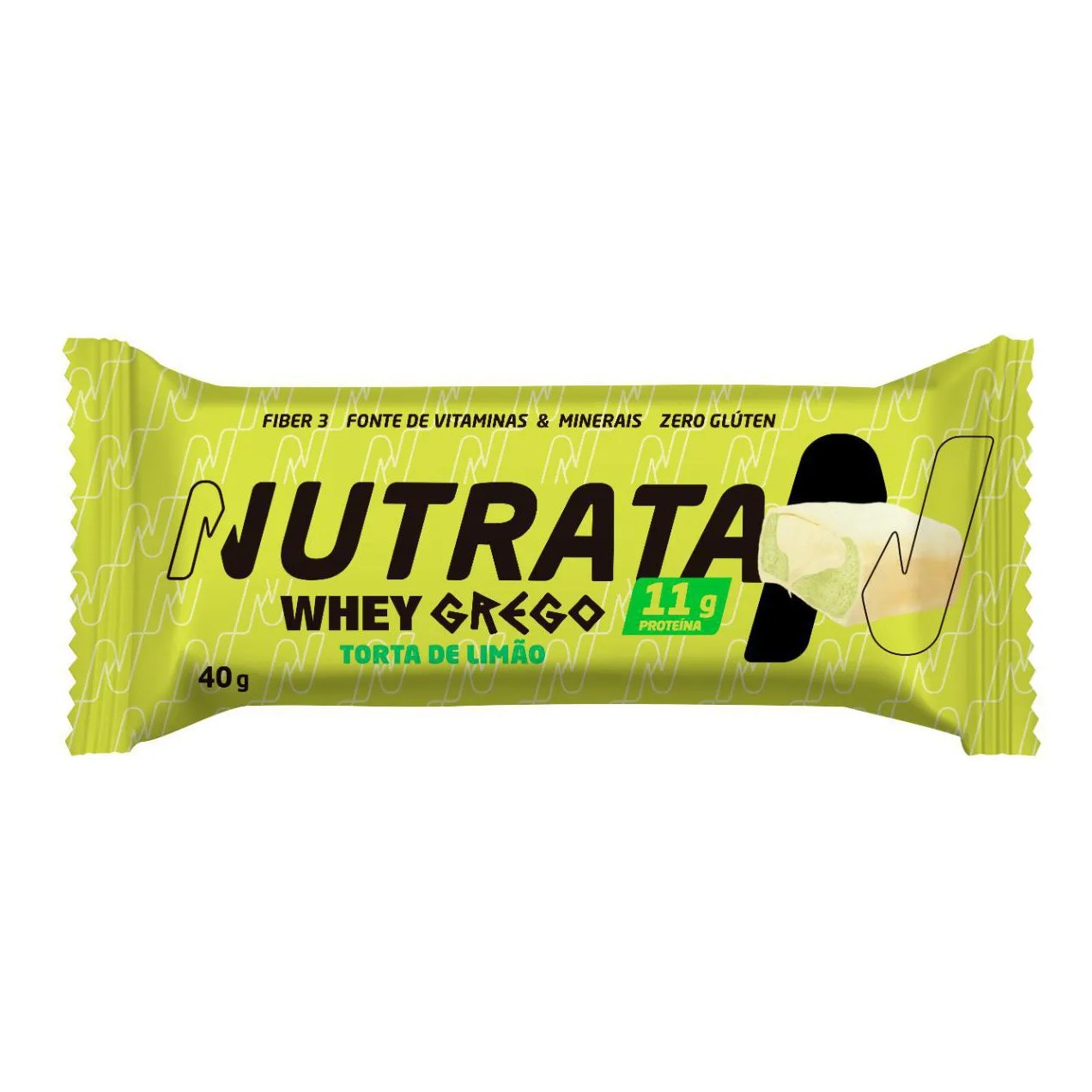 Barra Whey Grego Nutrata Torta de Limão 40g