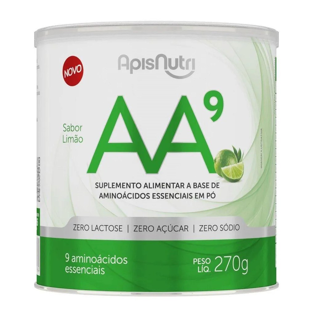9AA Aminoácidos Essenciais (270G) - Limão