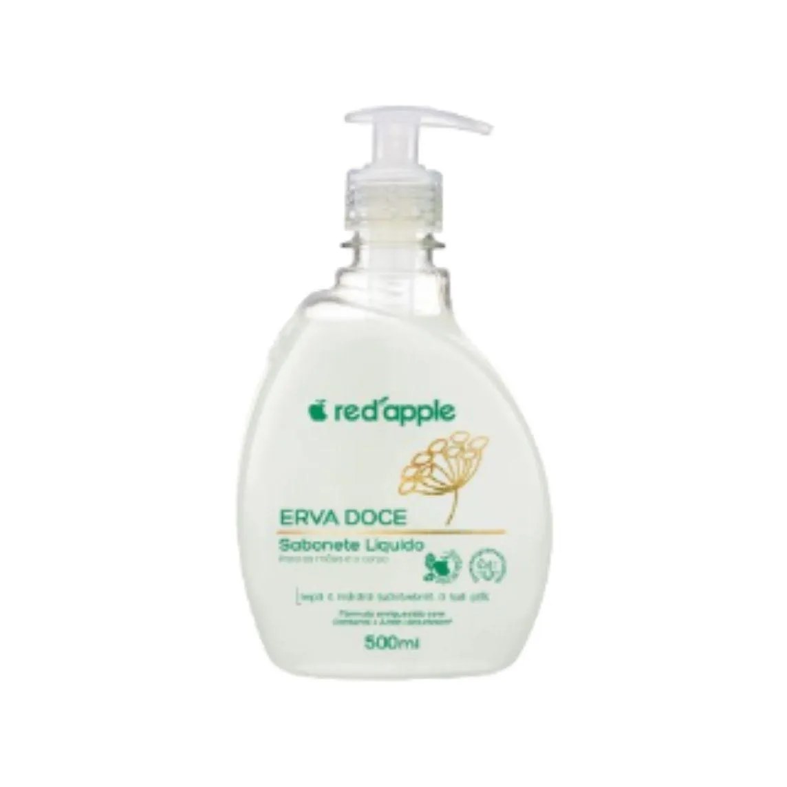 Sabonete Líquido Erva Doce 500ml - Red Apple