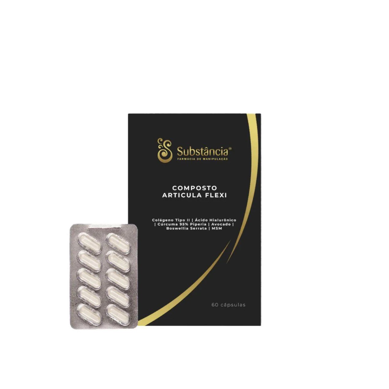 Composto Articula Flexi 60 Cápsulas Substância
