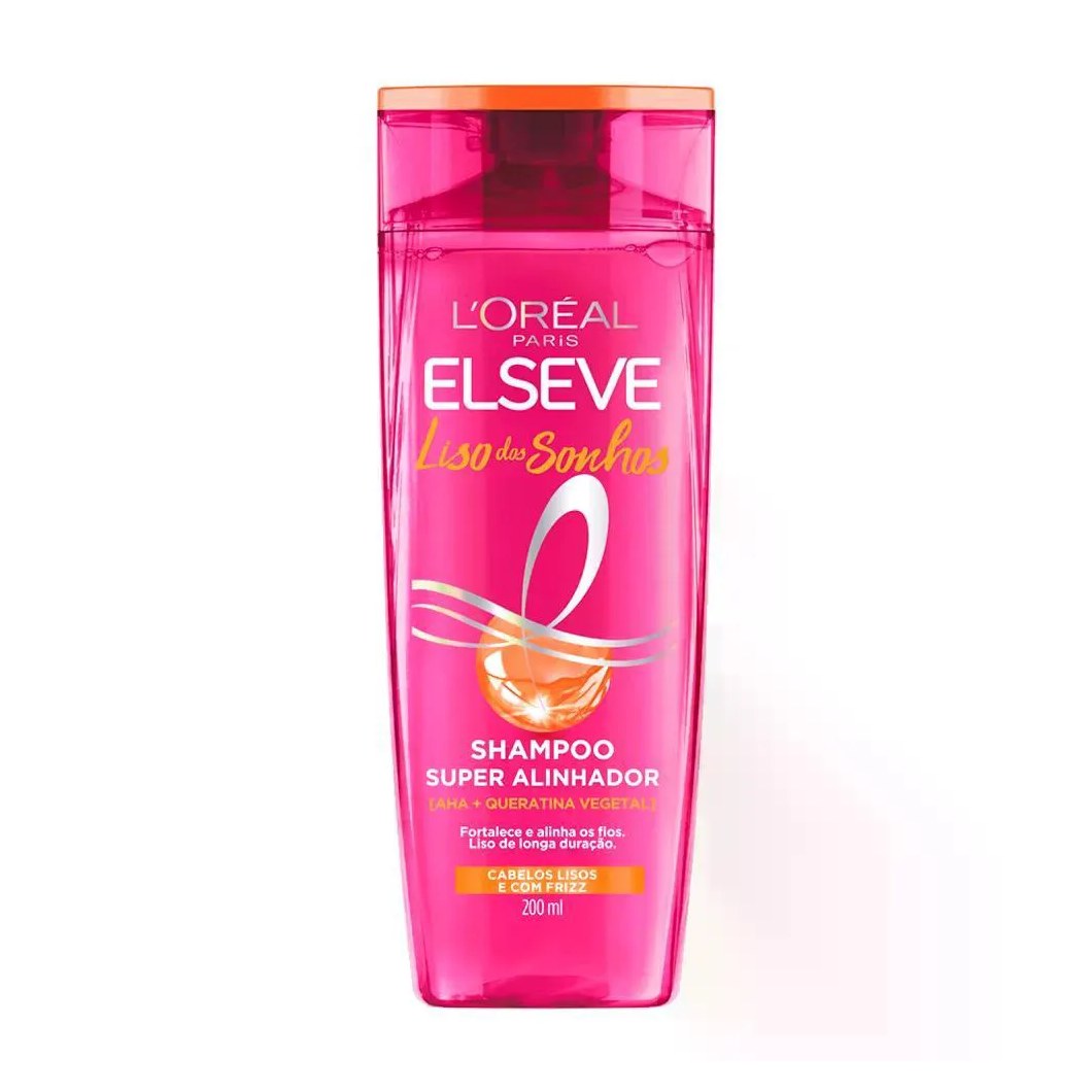 Shampoo Elseve Lisos dos Sonhos Antifrizz 200ml