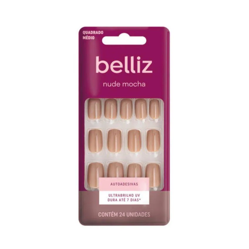 Belliz Unhas Nude Mocha