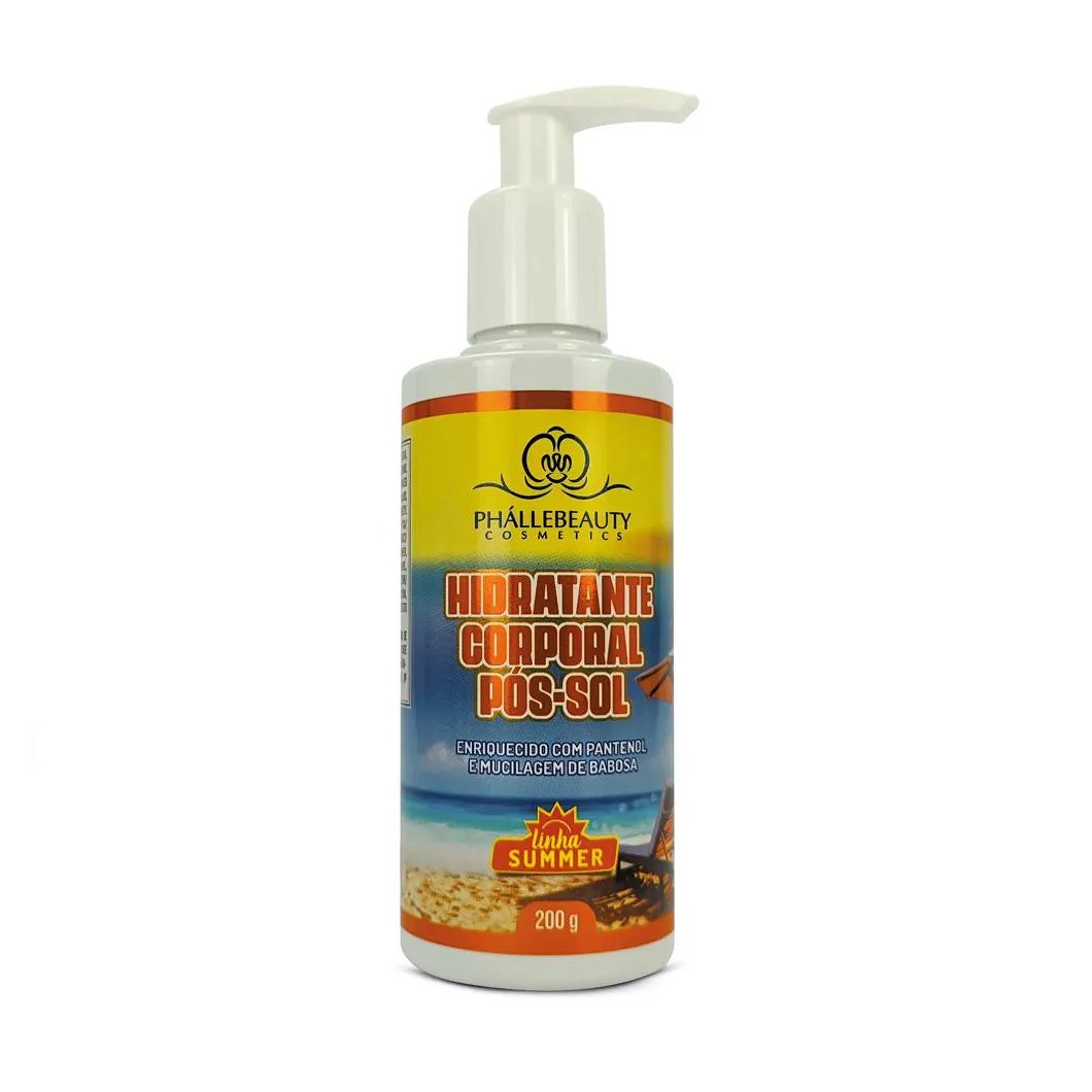 Hidratante Corporal Pós Sol Linha Summer - Phallebeauty