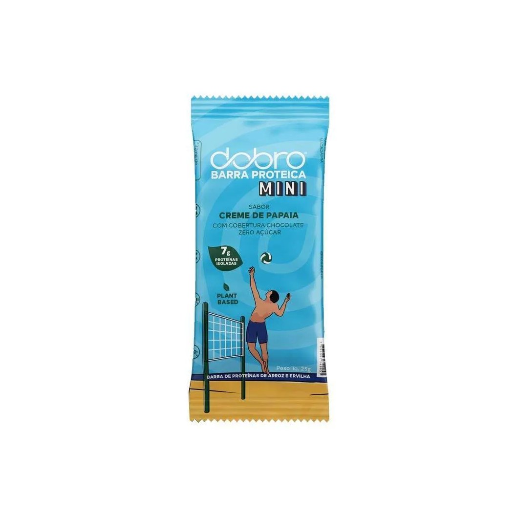 Barra Proteica Mini Creme de Papaia 25g