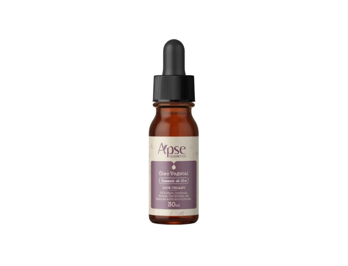 Oleo Vegetal de Semente de Uva 30ml Apice