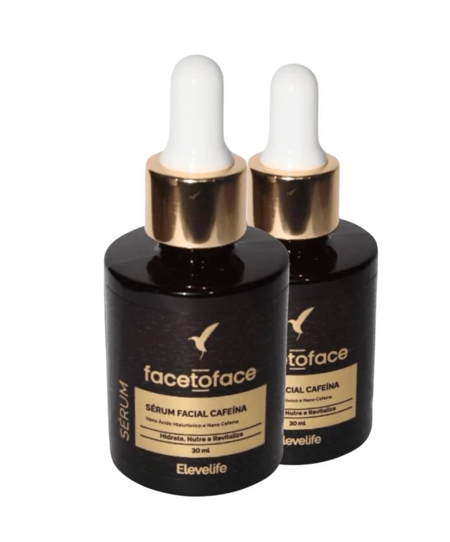 Kit com 2 Sérum Concentrado Anti Olheiras - Face To Face 30ml