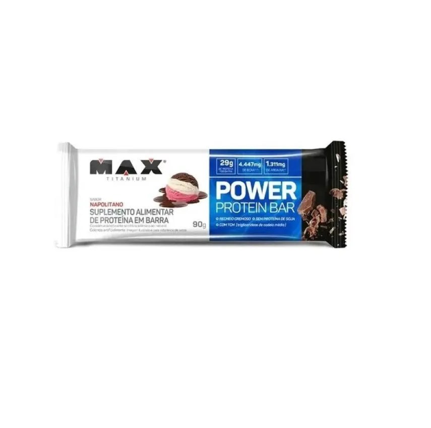 POWER PROTEIN BAR (90G) - SABOR: NAPOLITANO