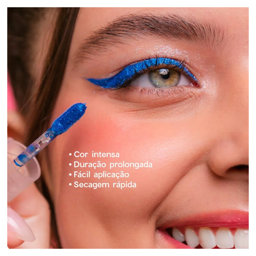 Sombra Líquida Azul - Liquid Eyeshadow Epic 4you 2g