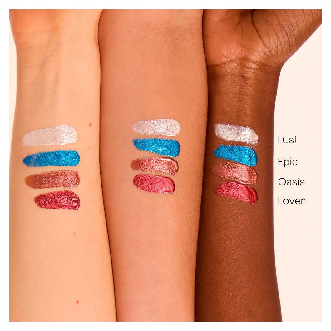 Sombra Líquida Vermelha - Liquid Eyeshadow Lover 4you 2g