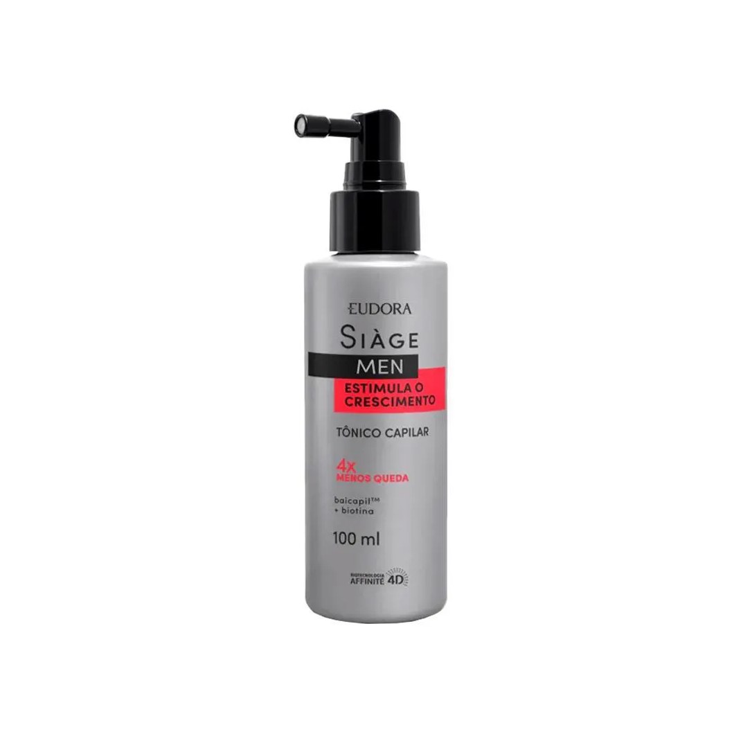 Eudora Siàge Estimula O Crescimento Men Tônico Capilar 100ml