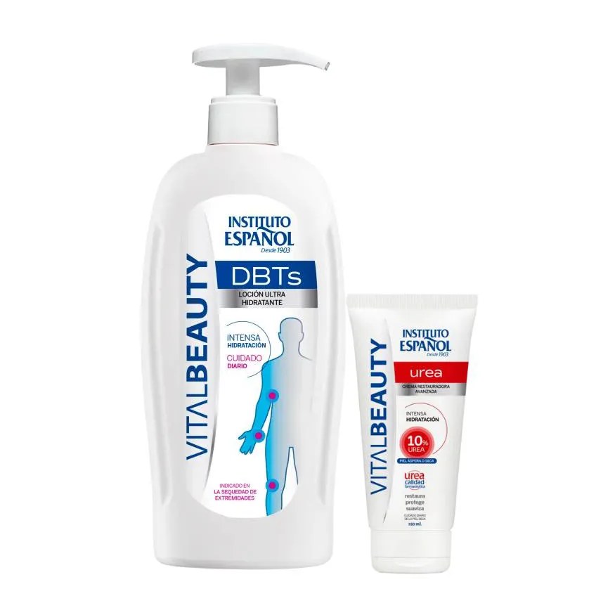 Instituto Espanol Vital Beauty Dbts Locao Hidratante 500ml + Urea Creme 150ml