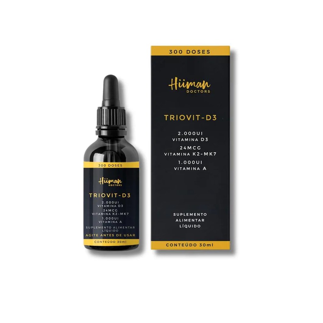 Triovit - D3 Vitamina D3+k2+mk7 +a Líquida 30ml