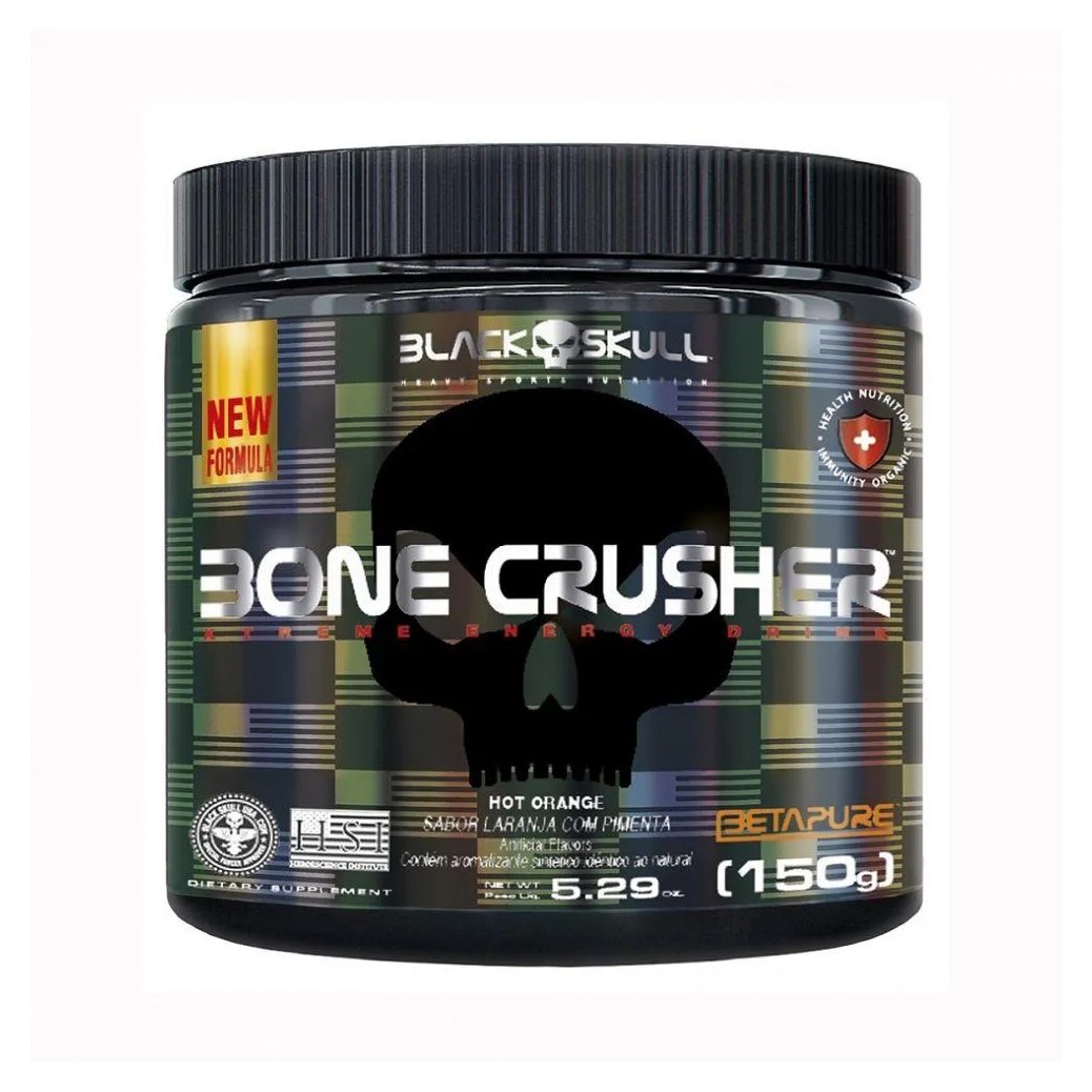 Bone Crusher (150g) - Sabor: Laranja com Pimenta