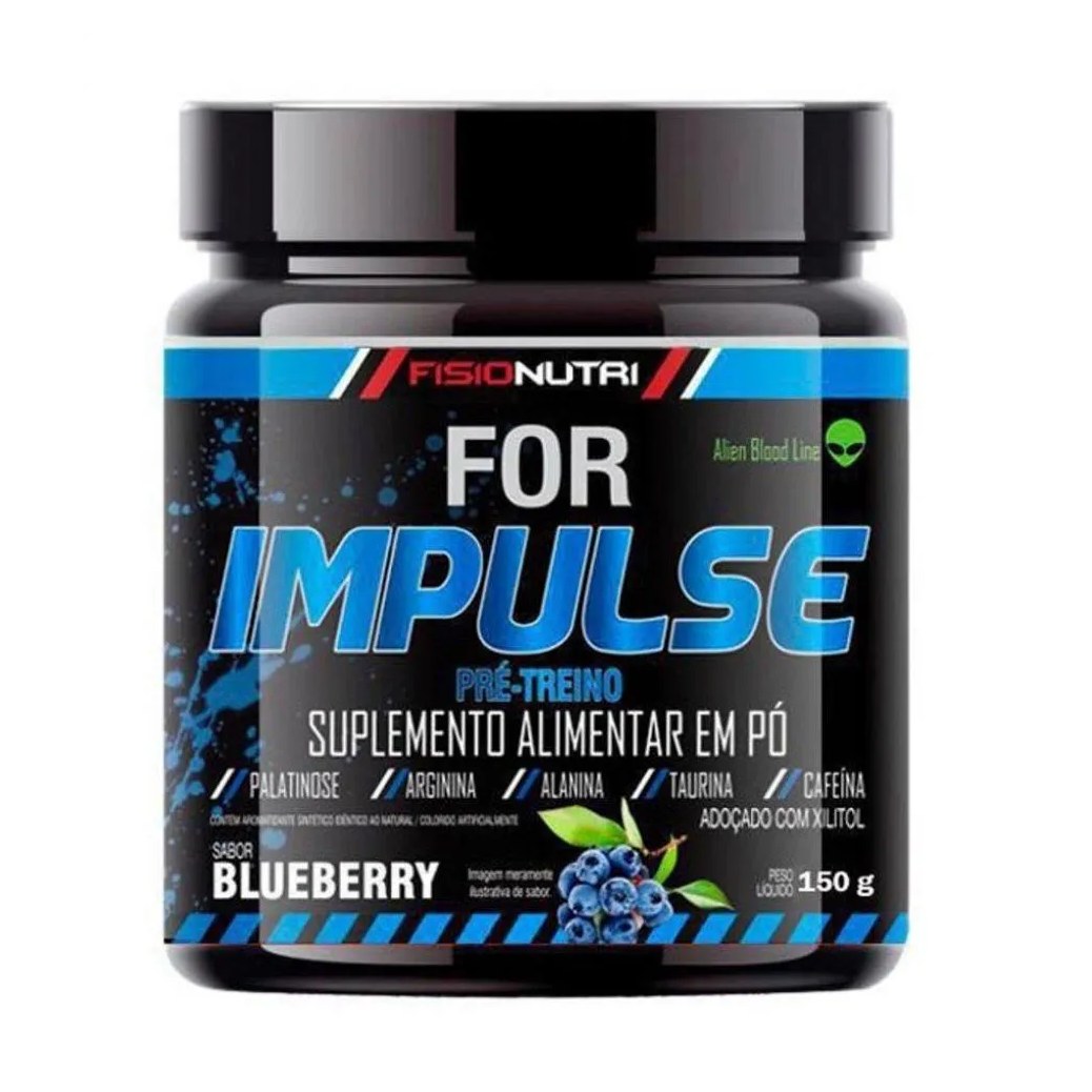 For Impulse (150g) - Sabor: Blue Berry