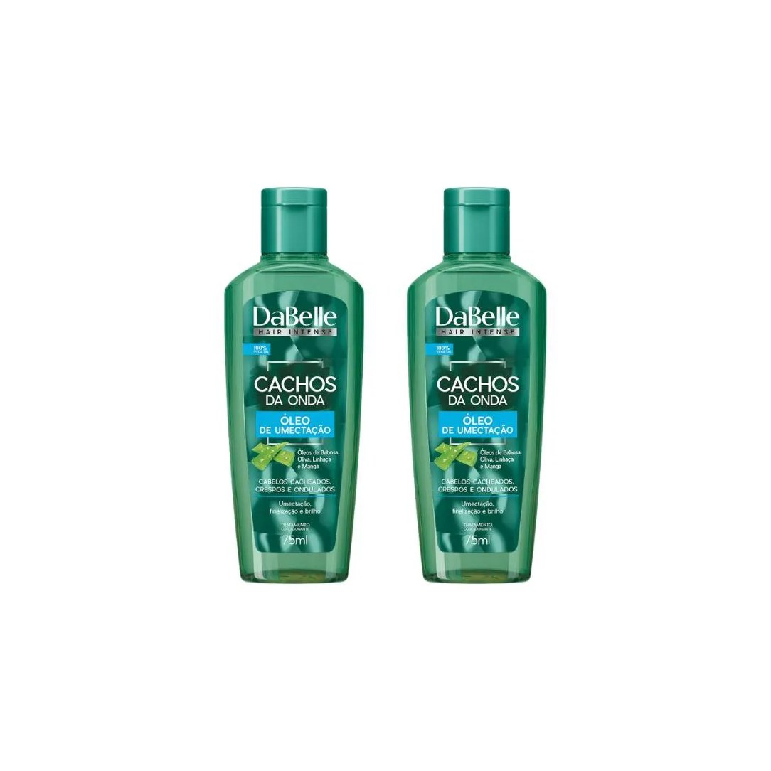 Oleo Capilar Dabelle 75ml Umectaçao Cachos da Onda - Kit C / 2un