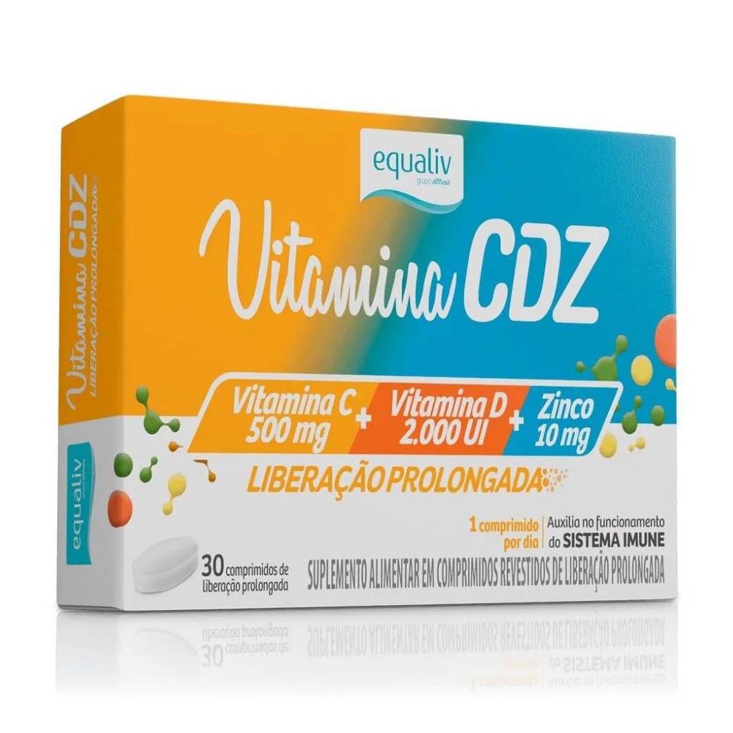VITAMINA CDZ (30 COMP) - PADRãO: ÚNICO