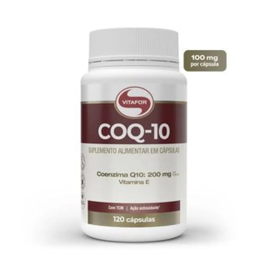 Coenzima Q10 120 Cápsulas Vitafor 200mg