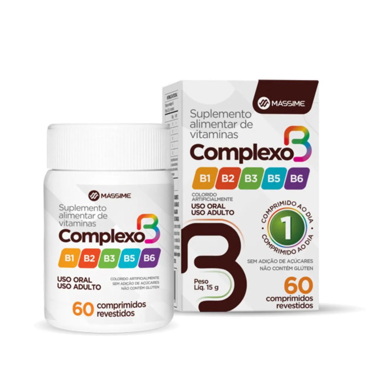 Complexo B 60cpr Massime