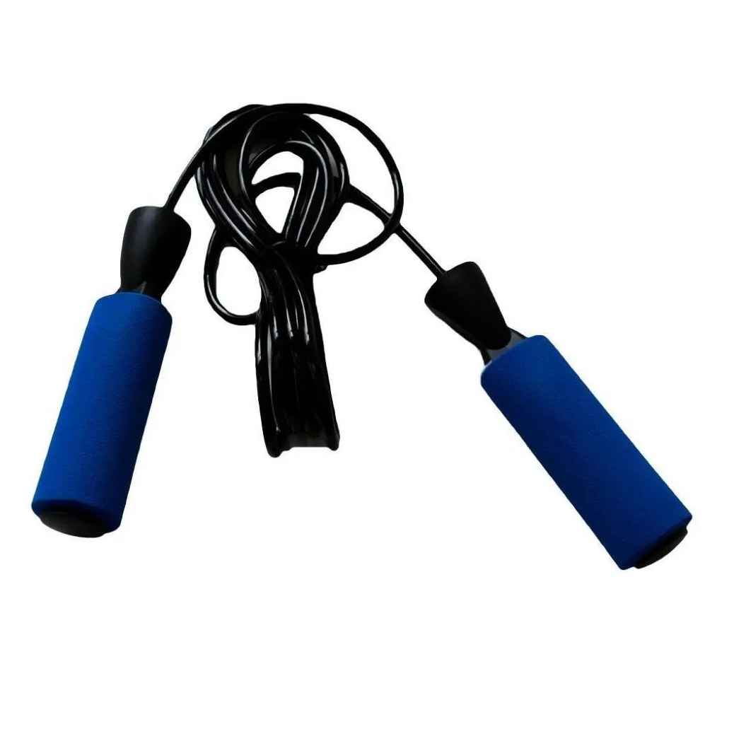 Corda com Rolamento - Cor: Azul