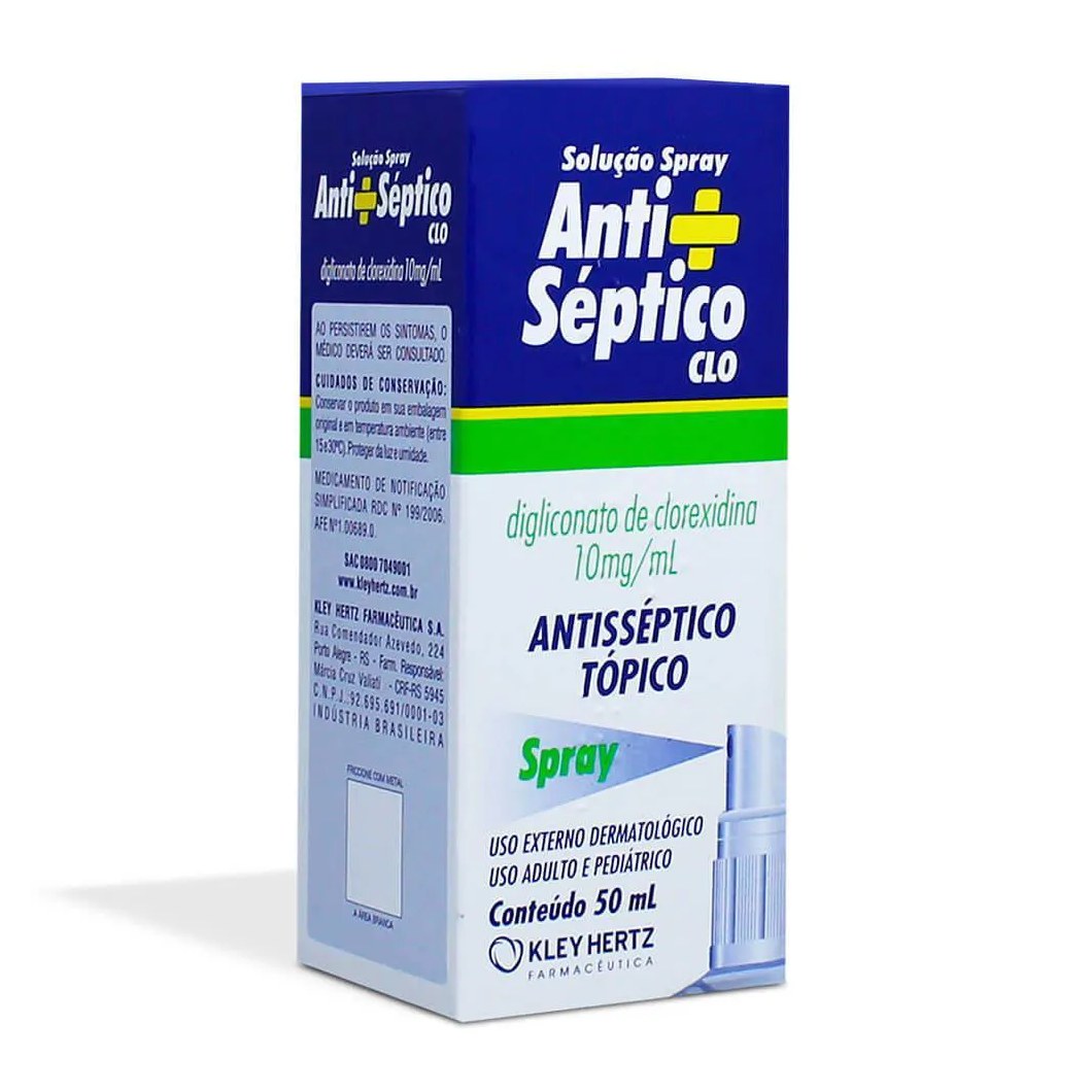 Anti Séptico Topico Hertz Spray Kley Hertz 50ml