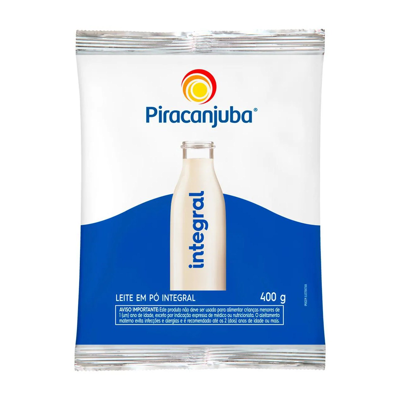 Leite em Pó Integral Piracanjuba 400g