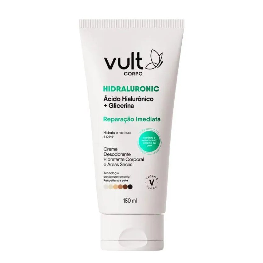 Vult Hidratante Reparação Imediata - Áreas Secas - Glicerina 150ml