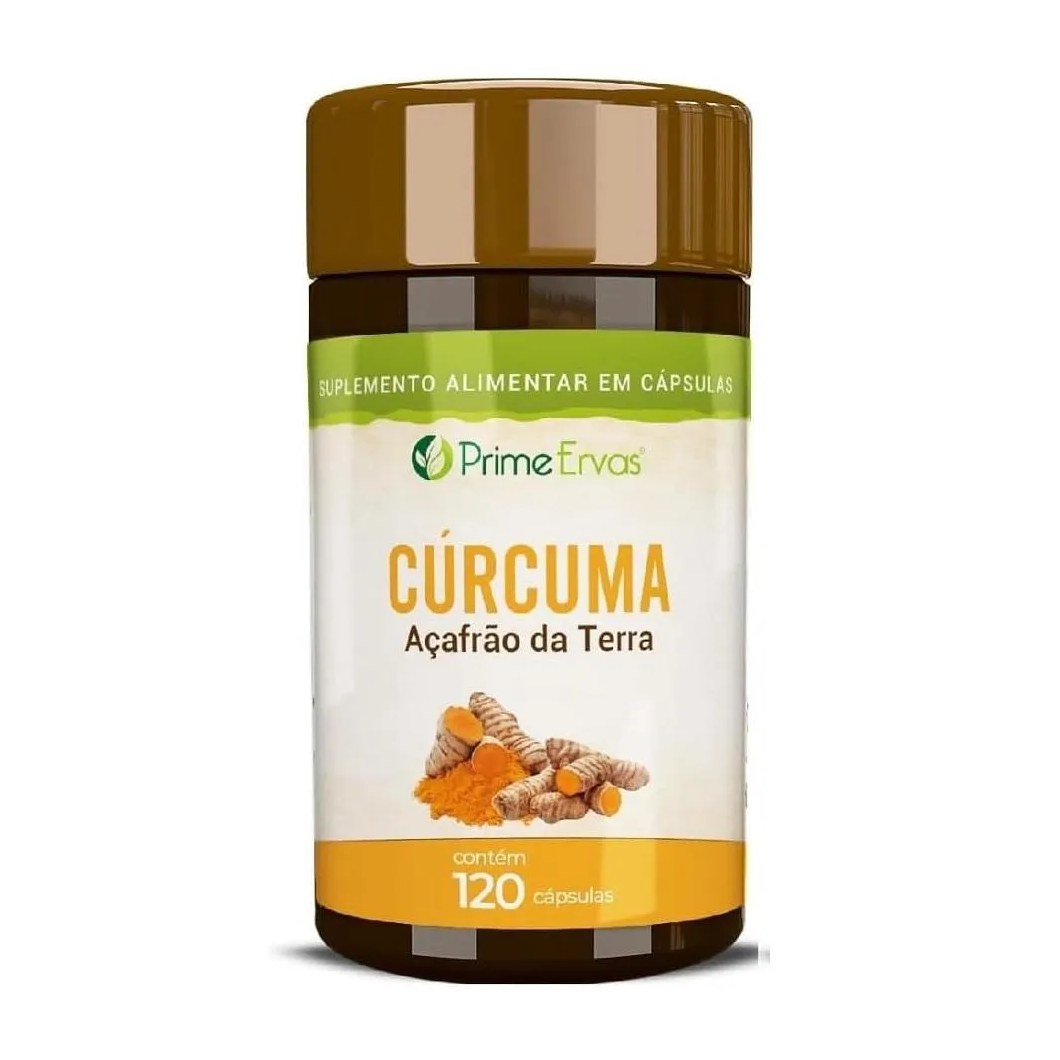 Curcuma 500mg 120cps Prime Ervas