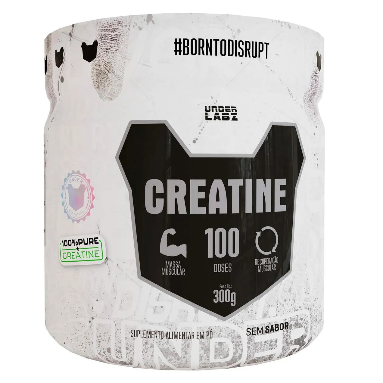 Creatine Borntodisrupt (300g) - Under Labz