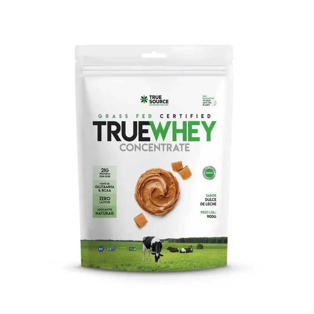 True Whey Concentrate (900g) - Sabor: Dulce de Leche
