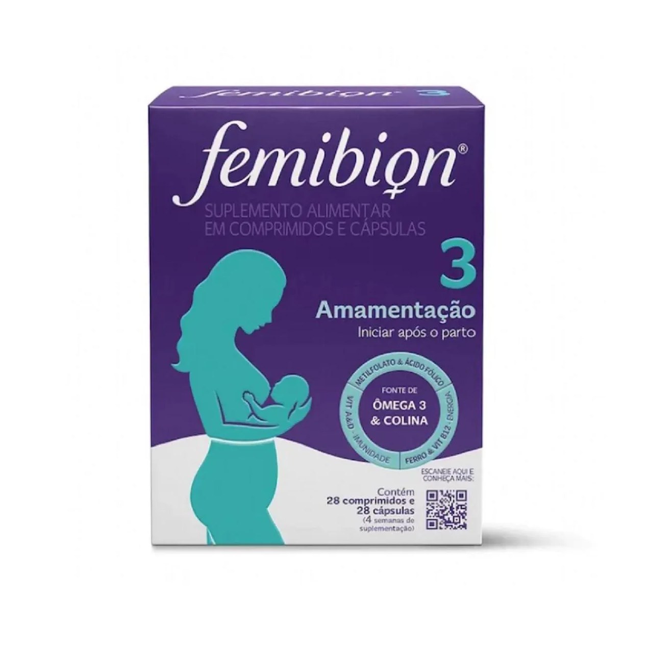 Suplemento Femibion 3 28 comprimidos + 28 cápsulas - P&g