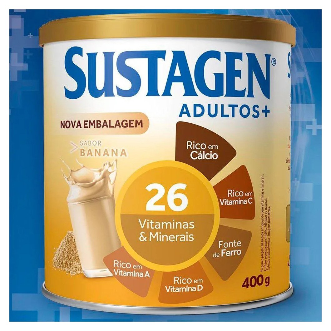 Sustagen Adulto Banana 400g