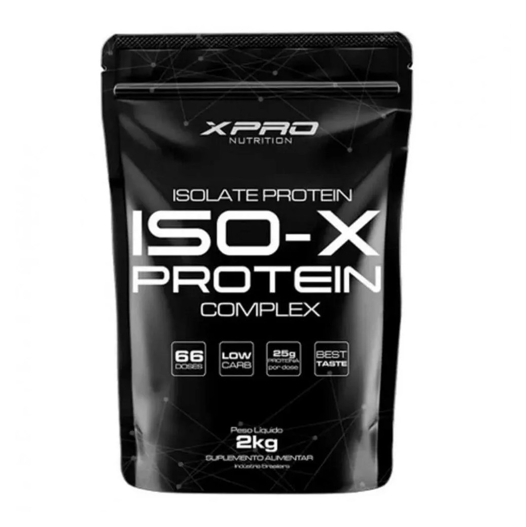 Iso-x Protein Complex Refil (2kg) - Sabor: Chocolate