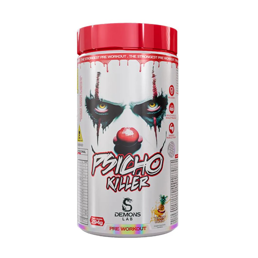 Pre Treino Psicho Yellow Bloody 300g - Demons Lab