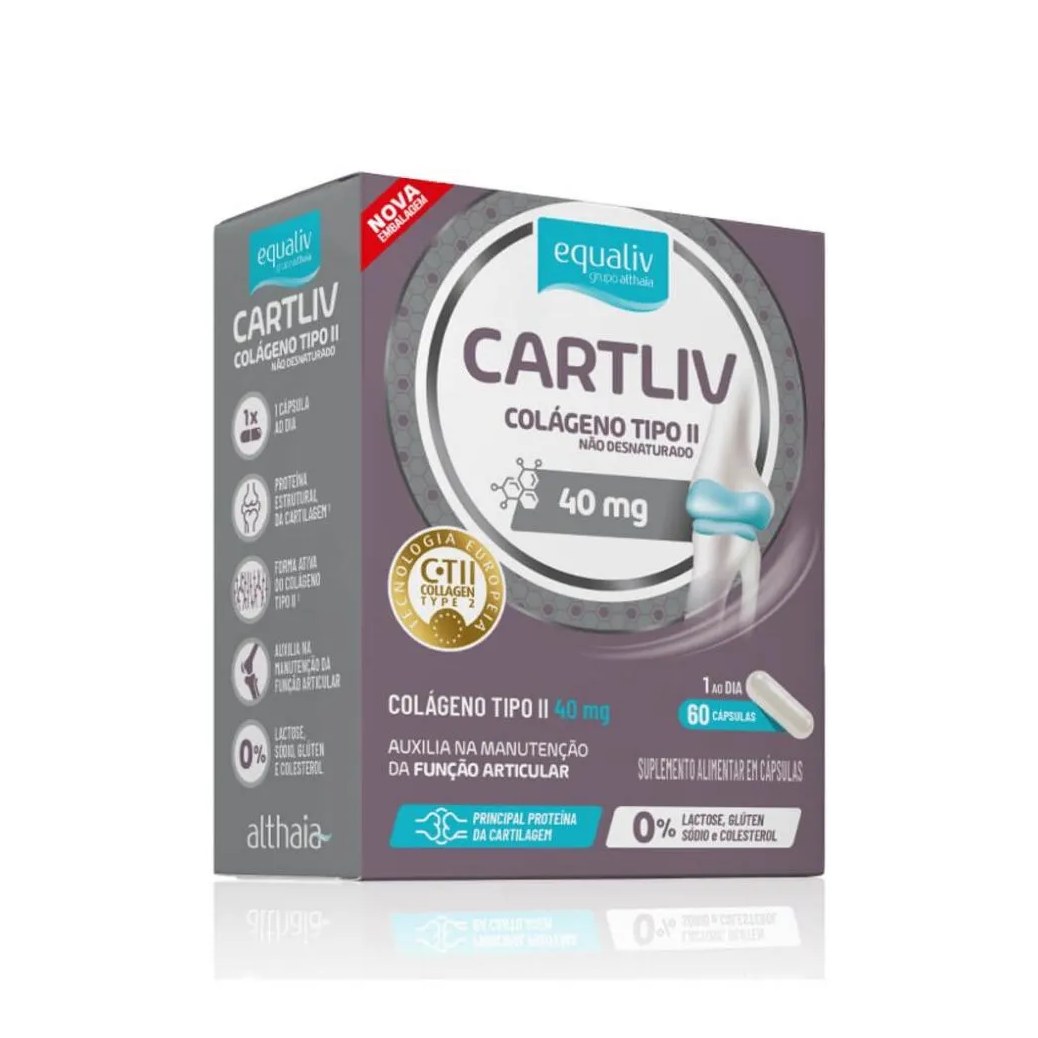 Cartliv Colágeno Tipo Ii (60 cápsulas) - Padrão: Único
