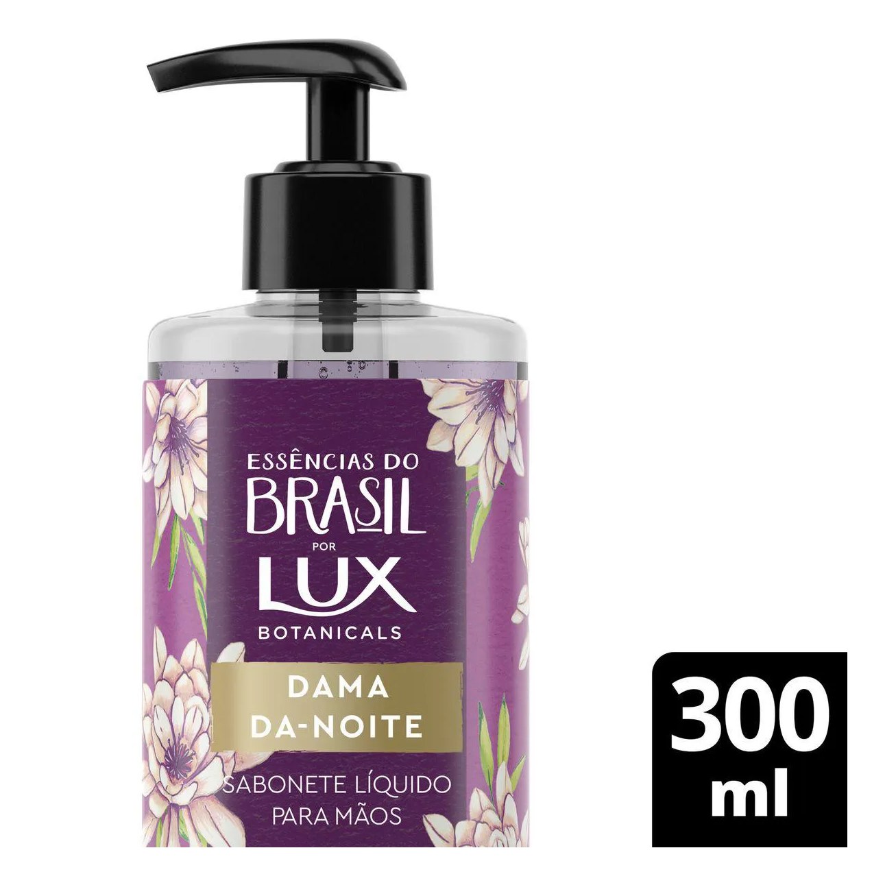 Sabonete Líquido para as Mãos Lux Botanicals Essências do Brasil Dama-da-Noite com 300ml