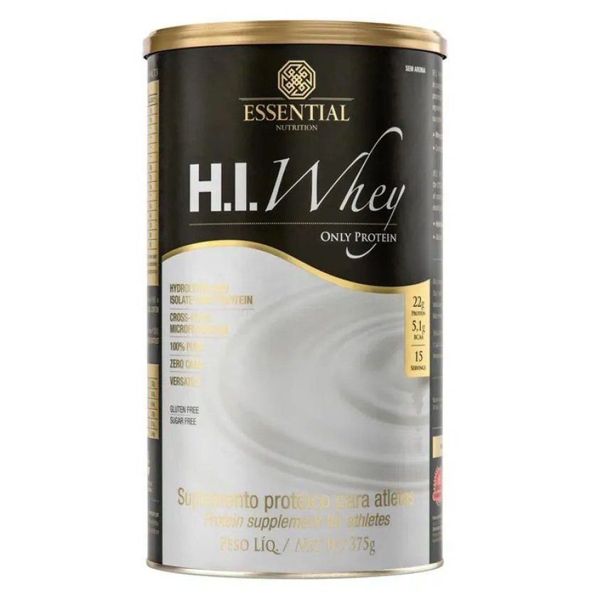 Hi Whey Protein - sem Sabor - (375g) - Essential Nutrition