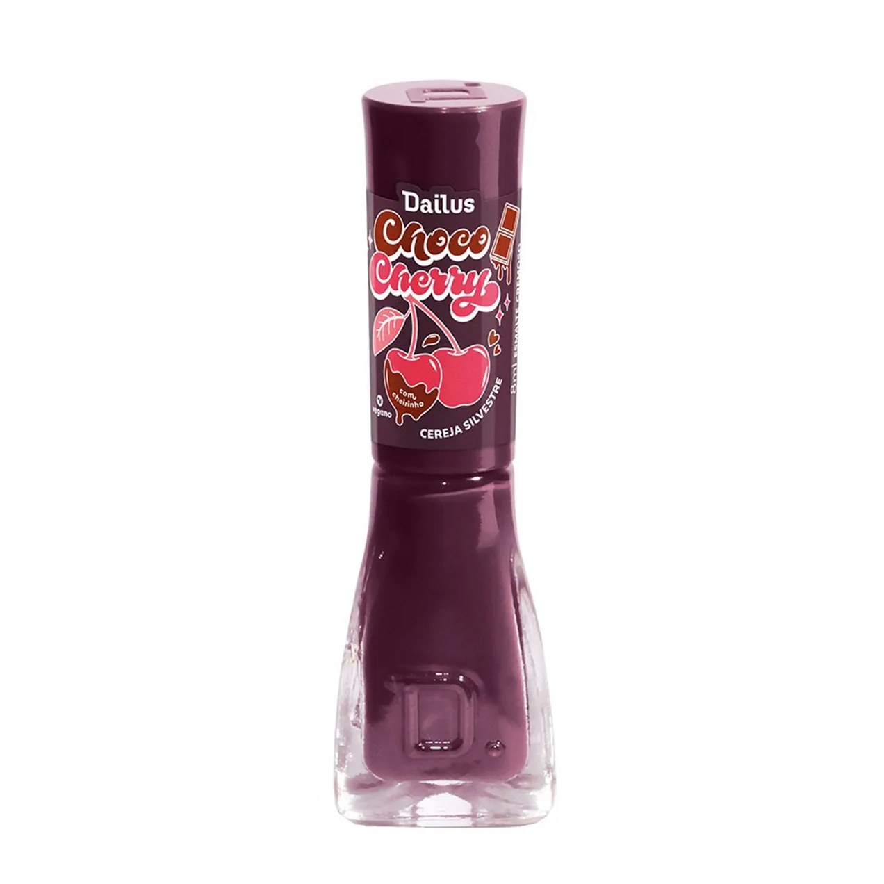 Esmalte Dailus Chococherry 8ml - Cereja Silvestre