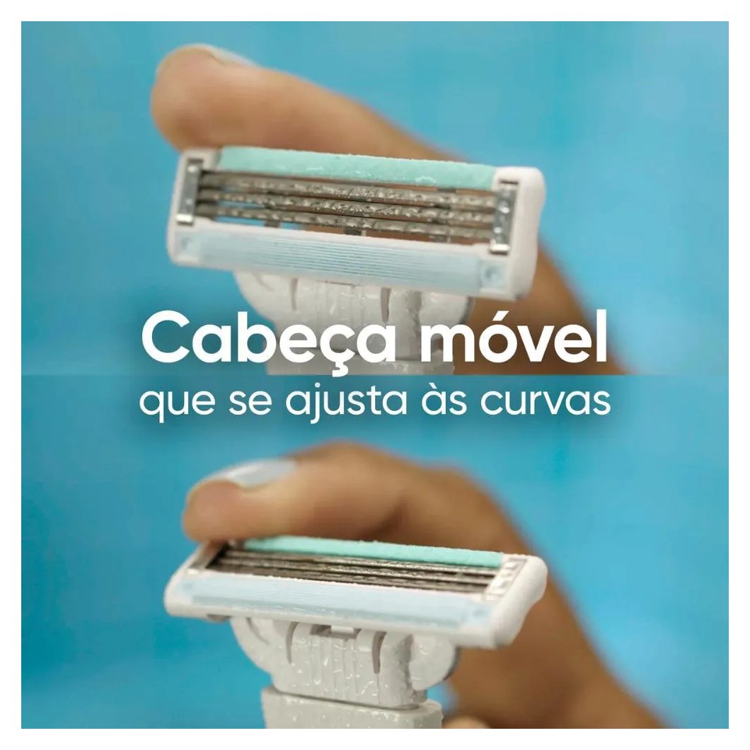 Carga Aparelho Gillette Venus Pele Sensível 4