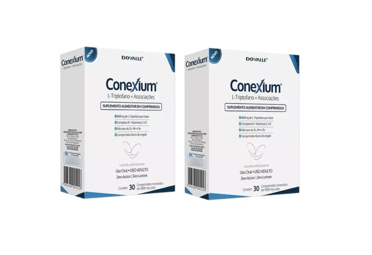 Kit 2 Conexium - L-triptofano + Associações - Dovalle