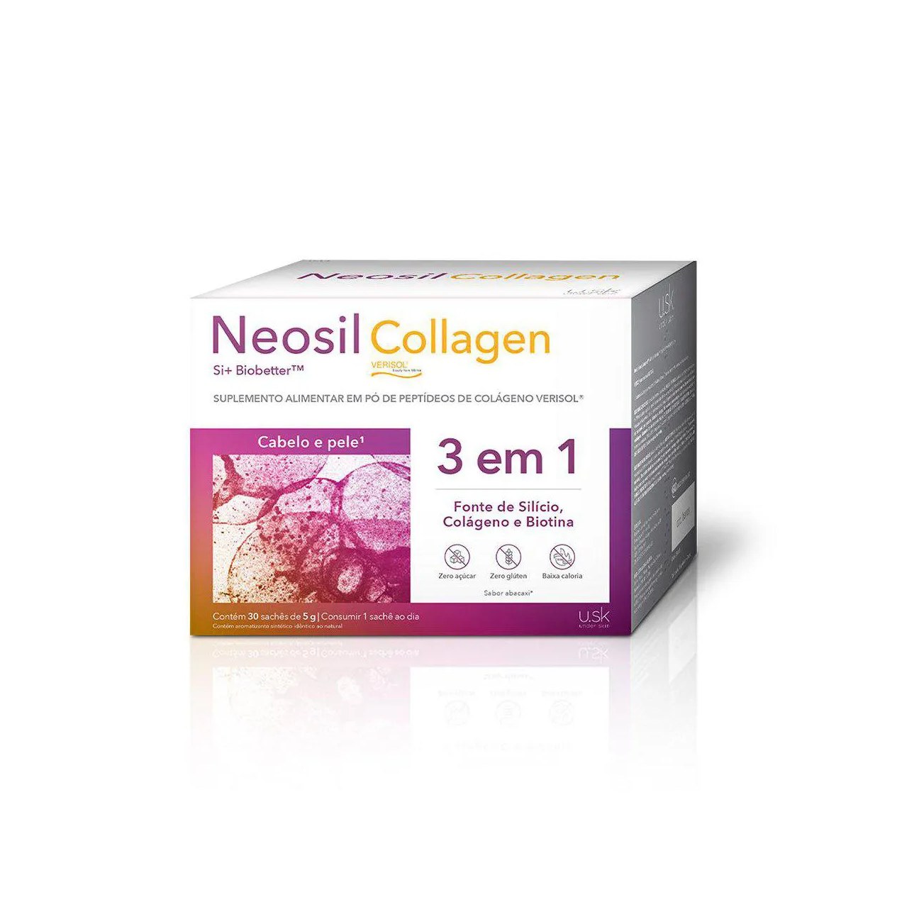 Biogens kit 3x colageno verisol 180 caps