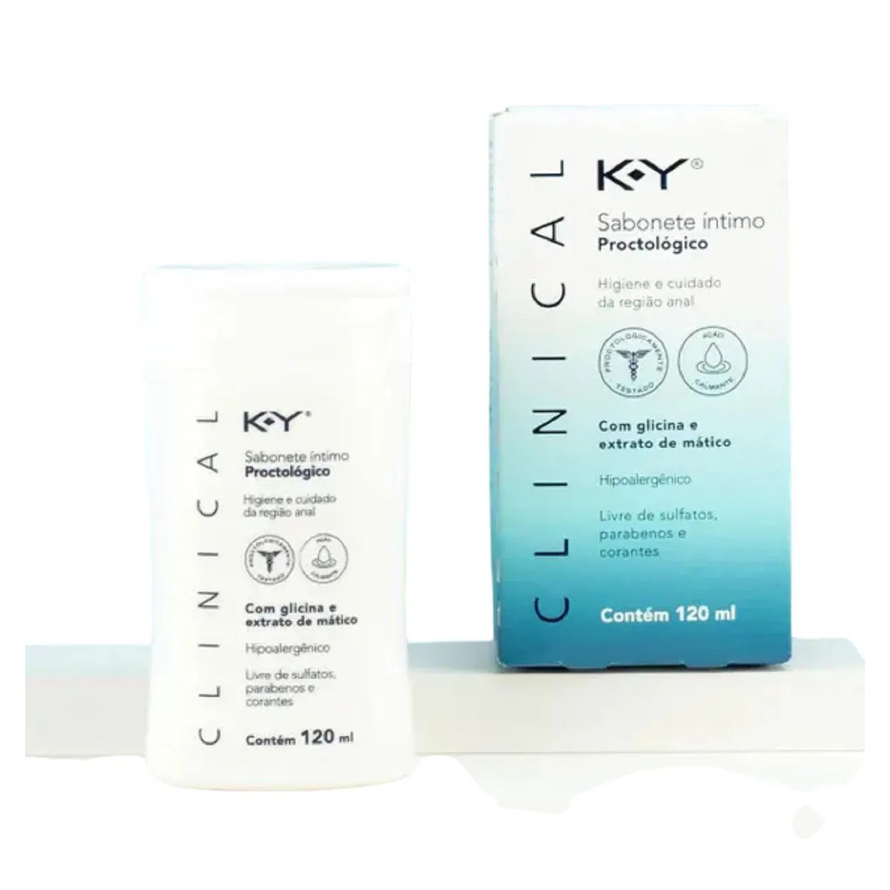 K-y Clinical Sabonete Intimo Proctologico 120ml - Ky