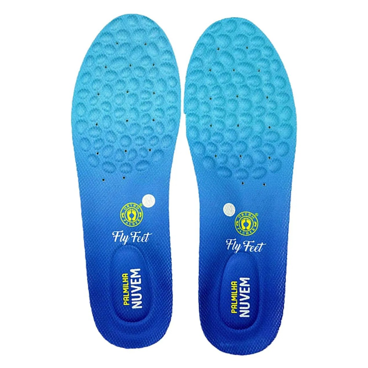 Palmilha Ortopédica Fly Feet Nuvem Ortho Pauher - Tamanho 37/38